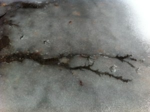 a crack in the armor