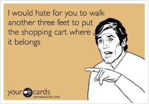 Shopping Cart Walk